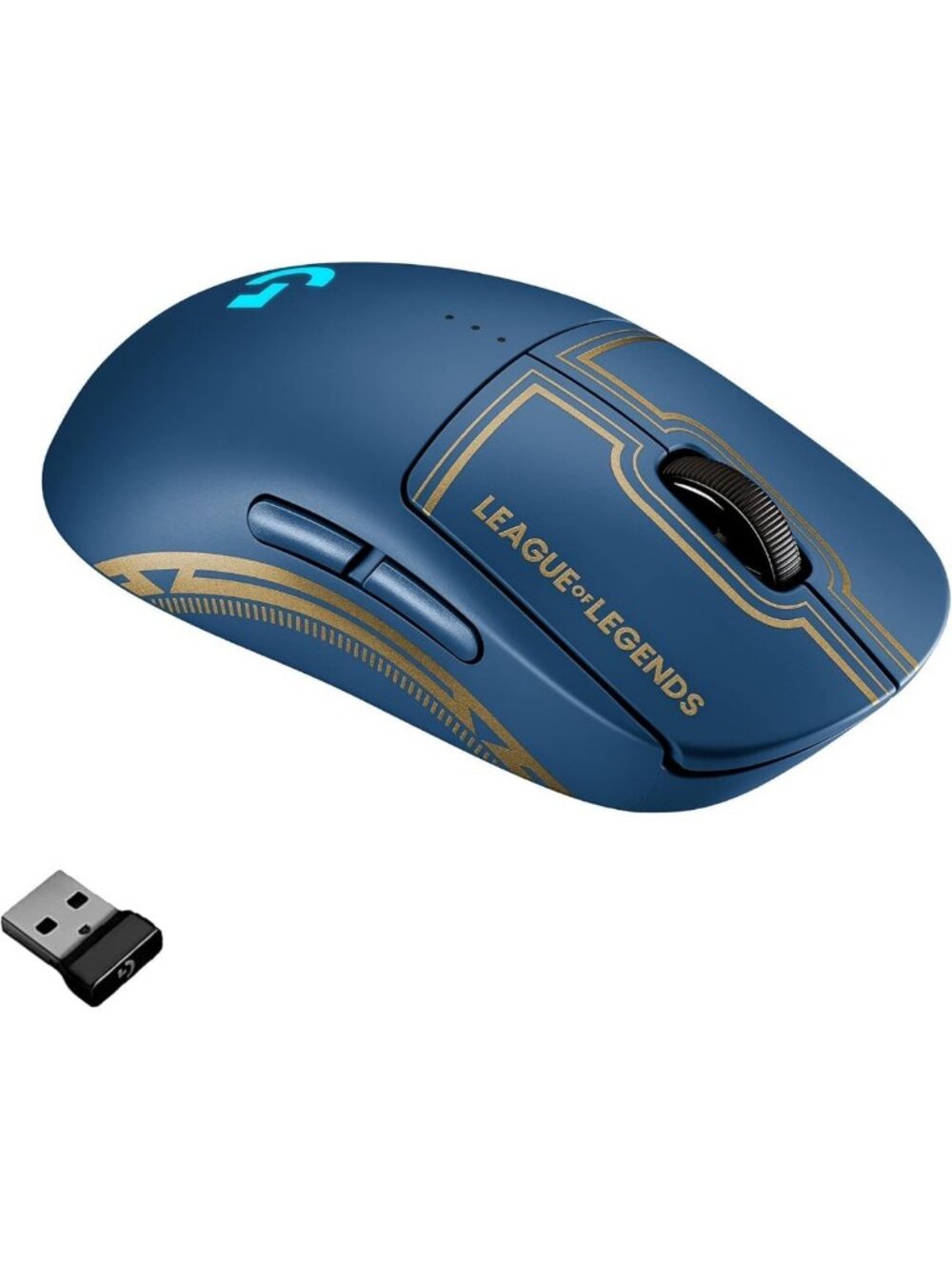 Wireless Gaming Mouse - Lightspeed, Hero 25K Sensor, 25,600 DPI, RGB
